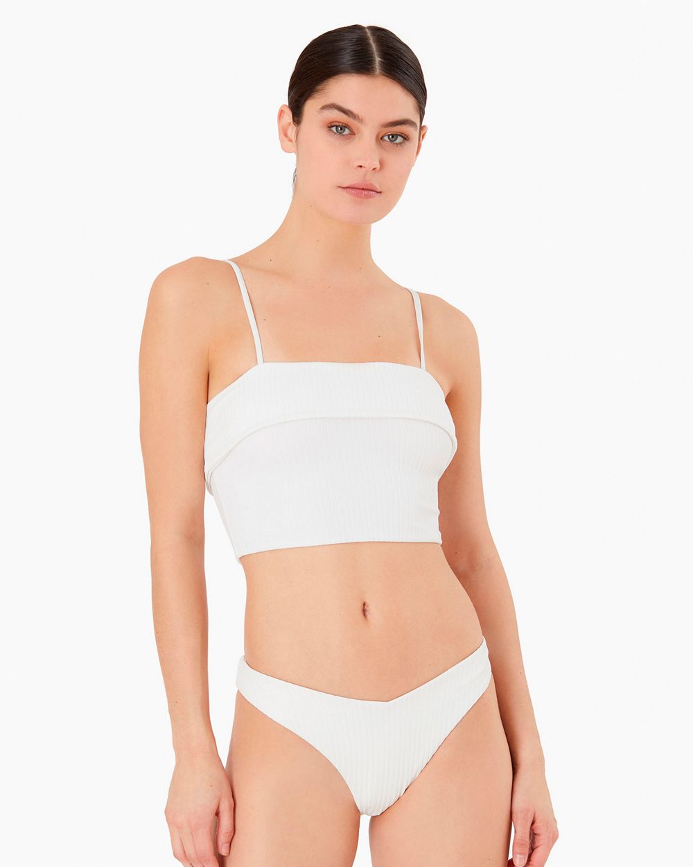 Onia Kendra Tank Top in white