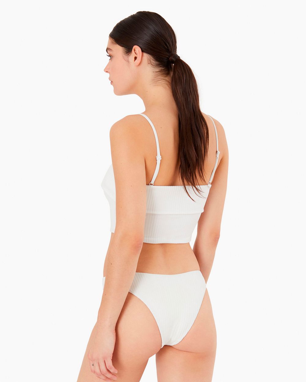 Onia Kendra Tank Top in white