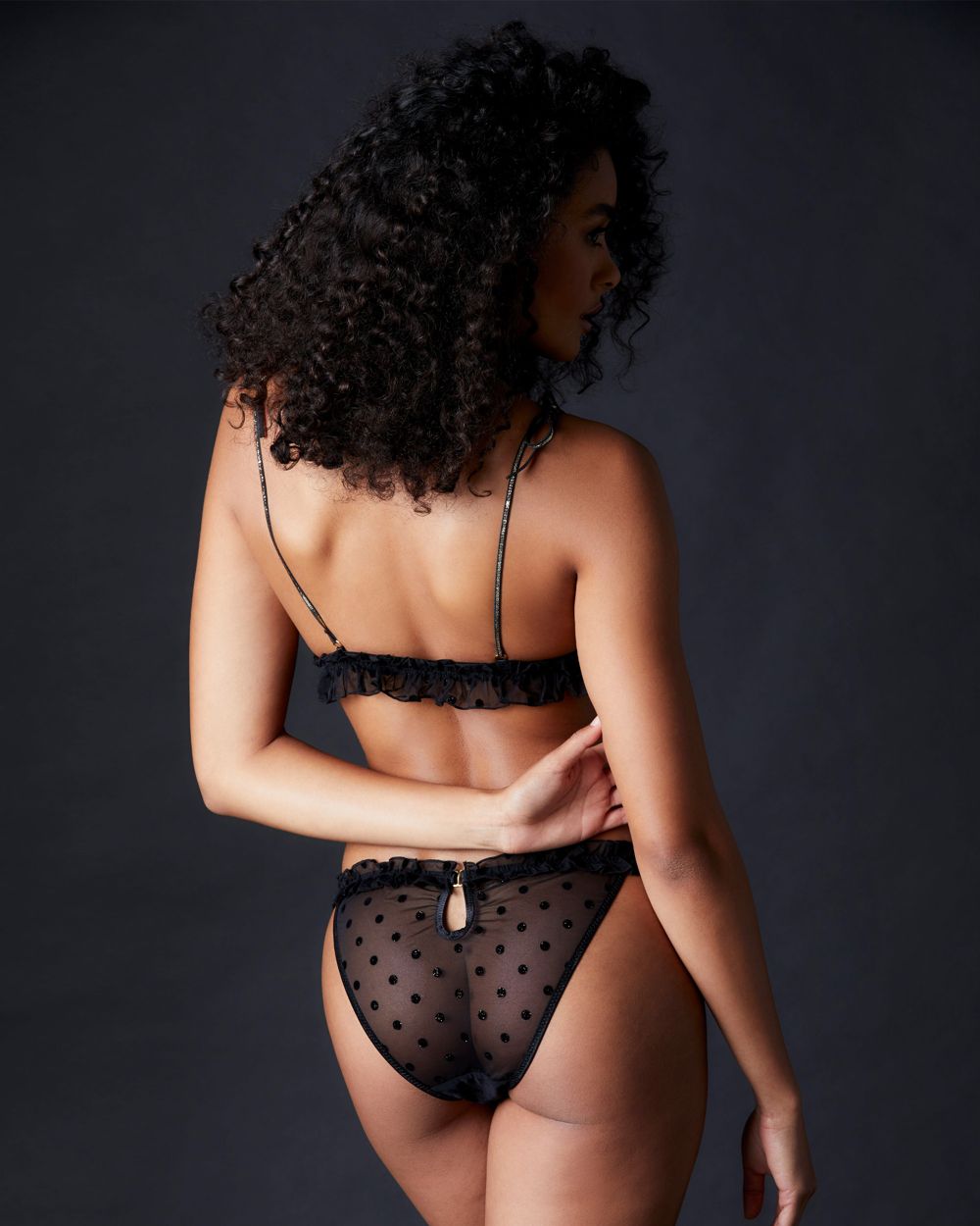 Le Petit Trou Matis Brief in black