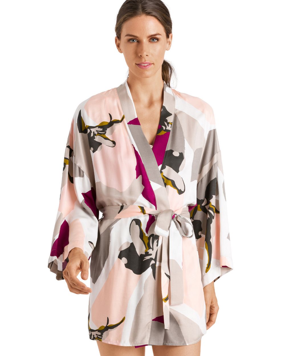 Hanro Phila Kimono in pink