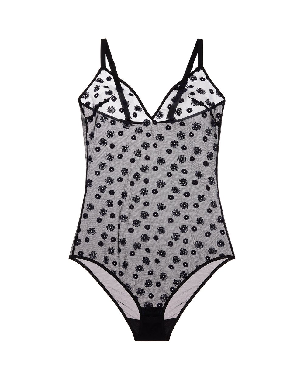 Simone Perele Cassie Bodysuit in black