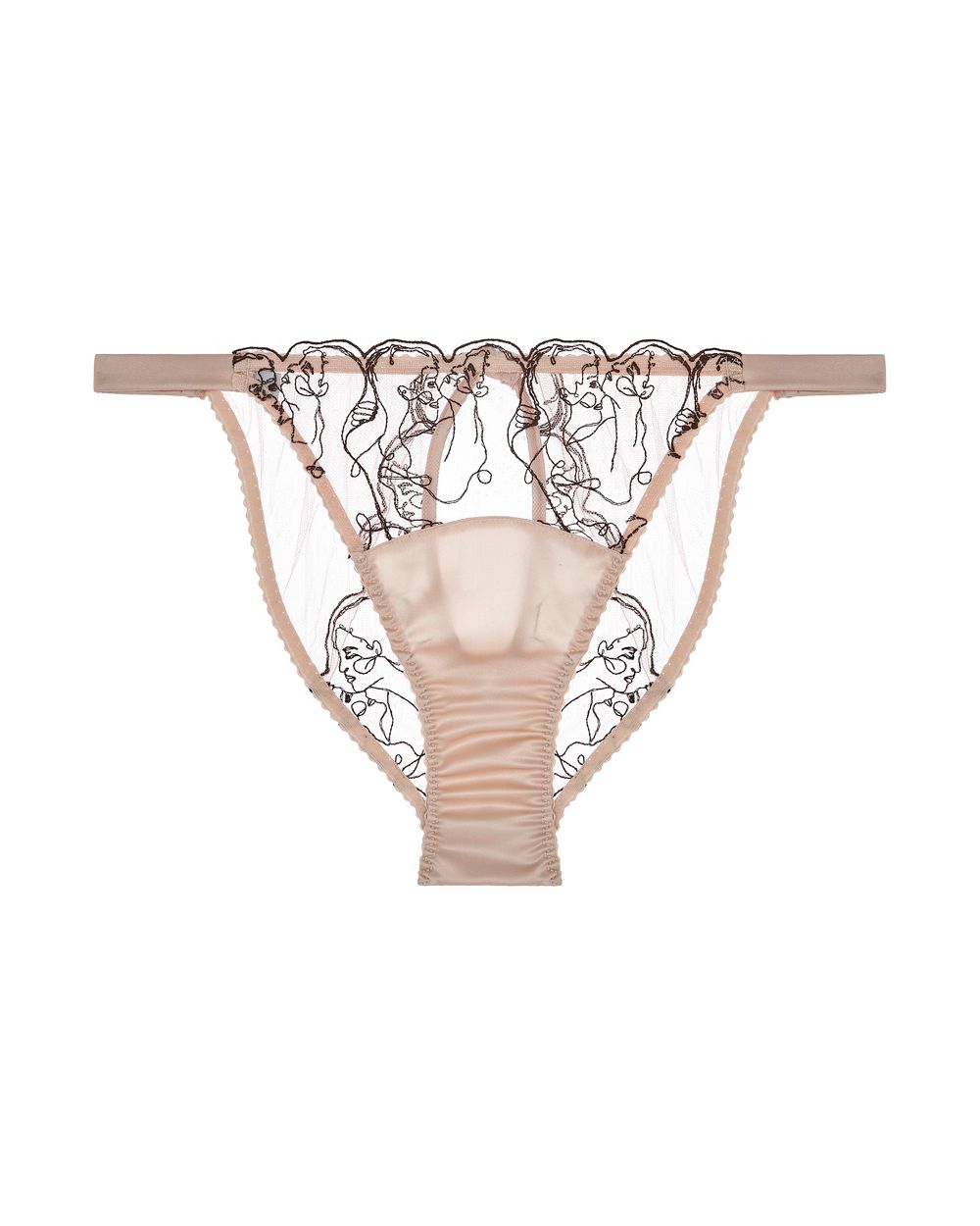 Fleur of England Embrace Ouvert Brief in pink