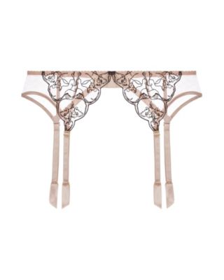 Fleur of England Embrace Suspender Belt in pink
