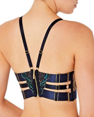 Bordelle Kea Bodice Bra in blue