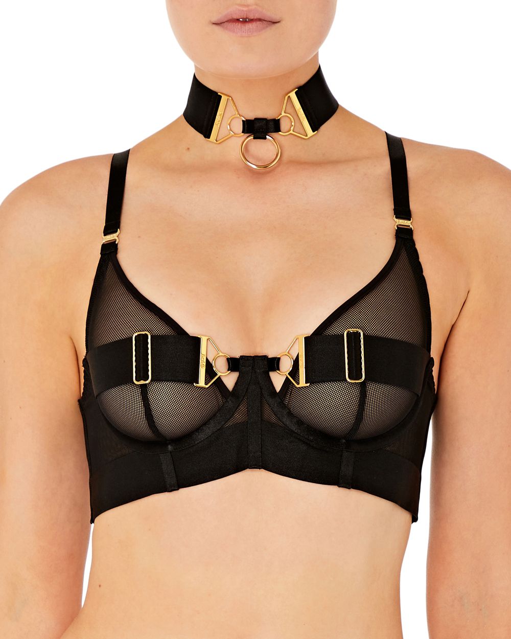 Bordelle Rey Bodice Bra in black
