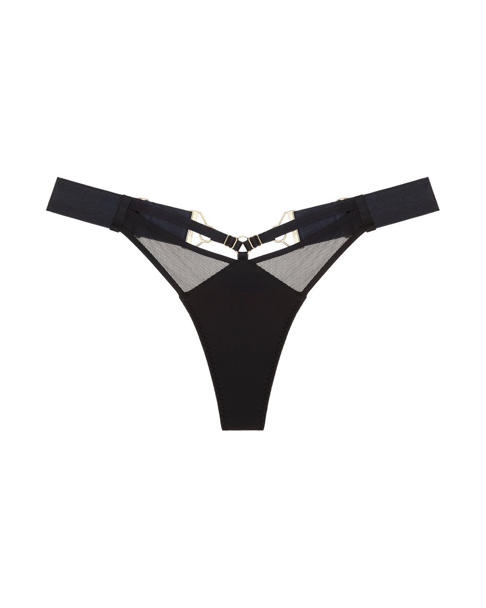 Bordelle Rey Thong in black
