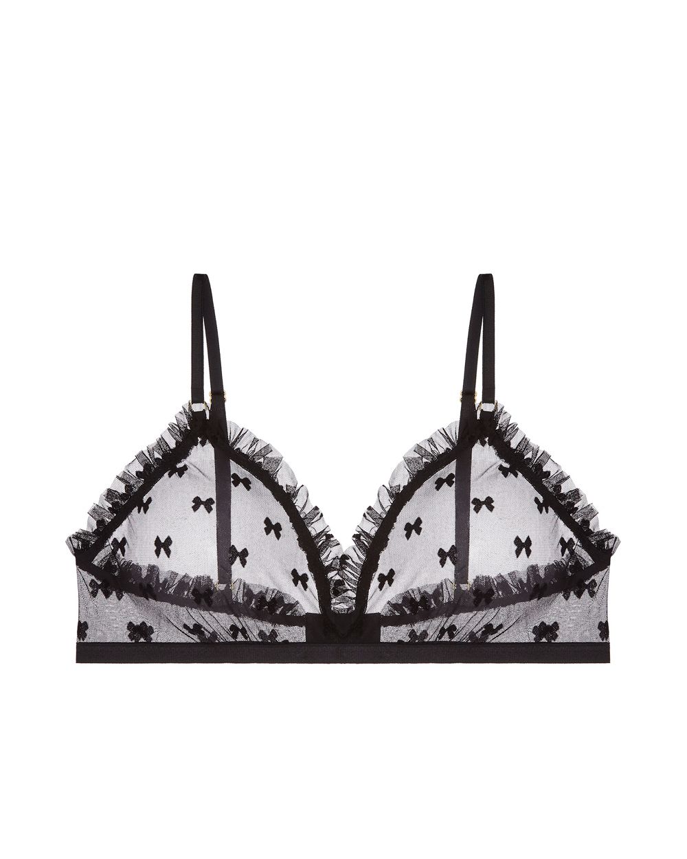 Le Petit Trou Lena Triangle Bra in black
