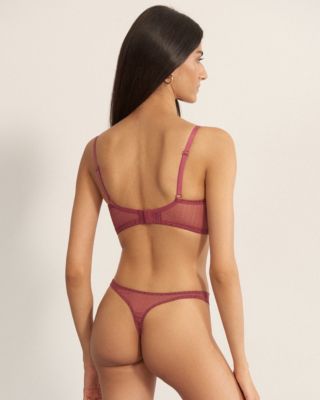 Else Honeycomb Underwired Bra in pink