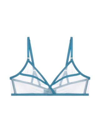 Taryn Winters Nula Soft Bra in blue