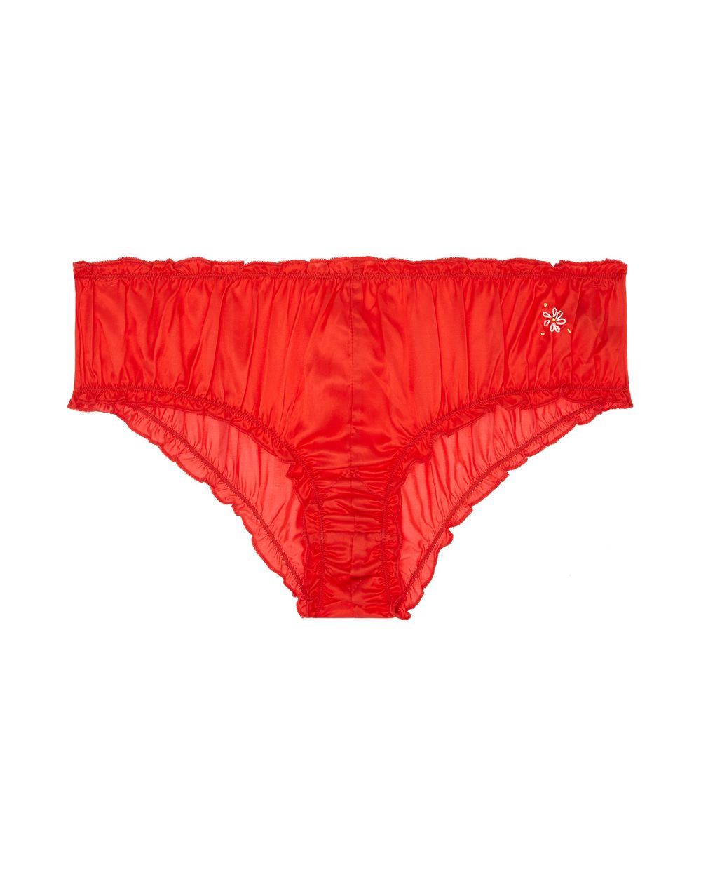 Morgan Lane Nellie Silk Panty in black