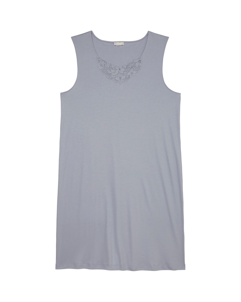 Hanro Dorea Tank Gown in blue