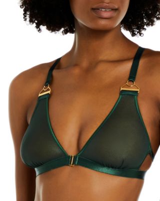 Bordelle Ula Triangle Bra in green