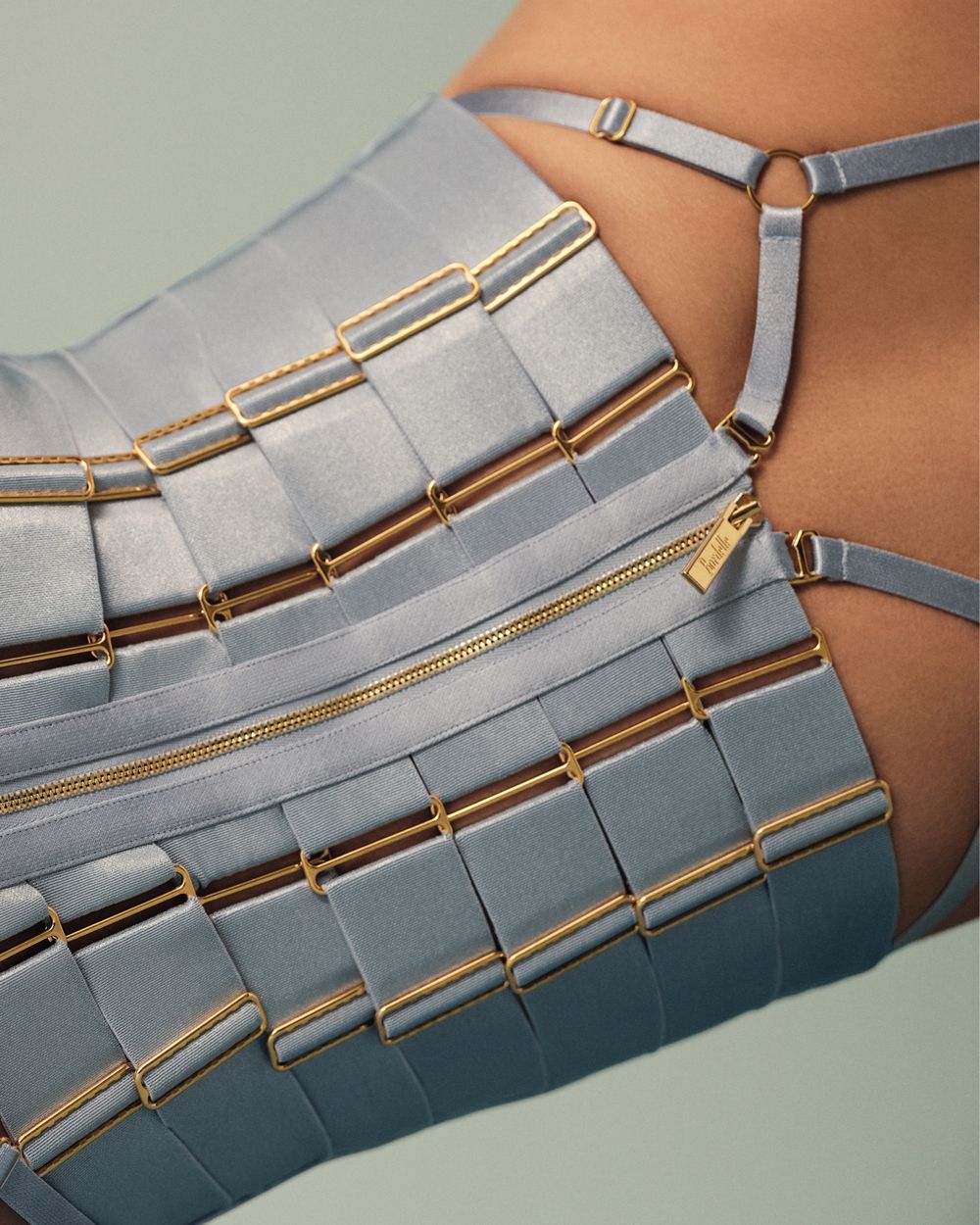 Bordelle Ula Basque in blue