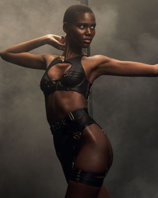 Bordelle Ula Bodice Bra in black