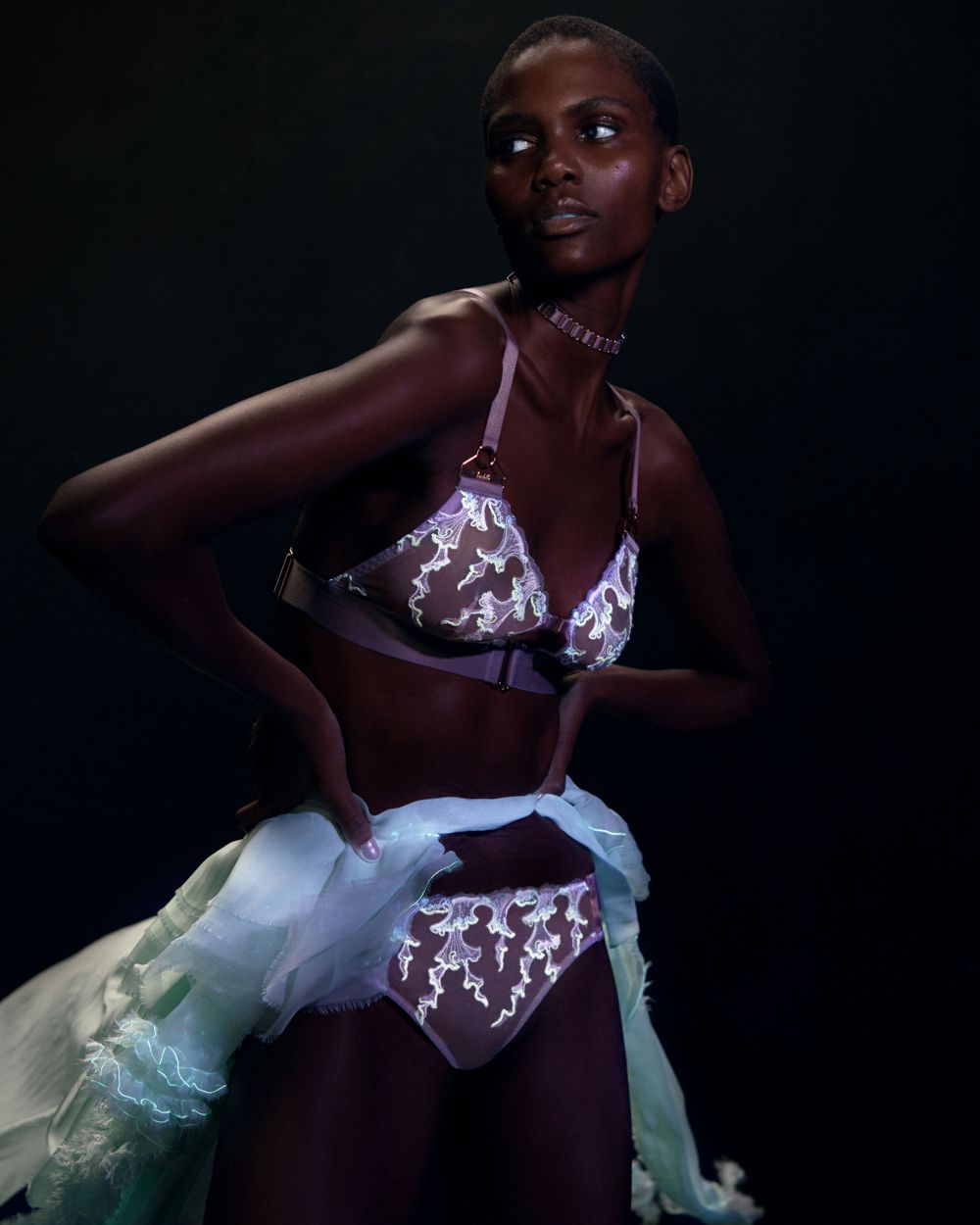 Bordelle Aurea Soft Cup Bra in pink