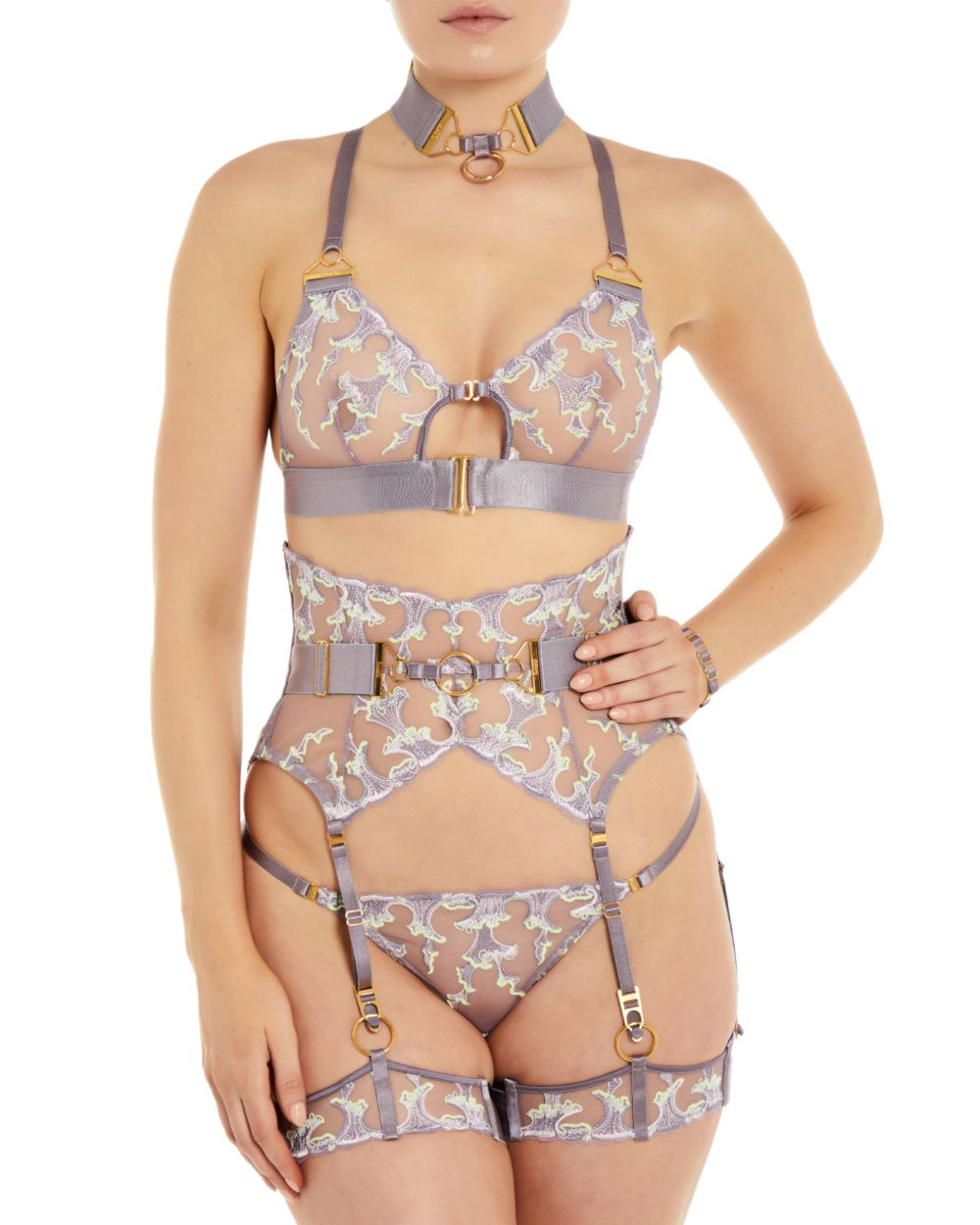 Bordelle Aurea Soft Cup Bra in pink