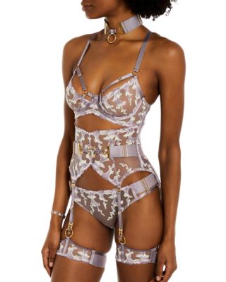 Bordelle Aurea Cupless Basque in pink