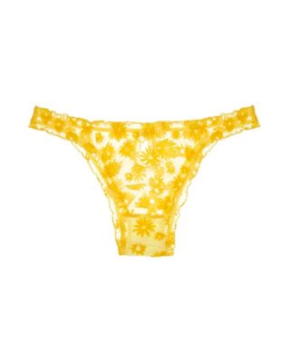Le Petit Trou Capucine Brief in yellow