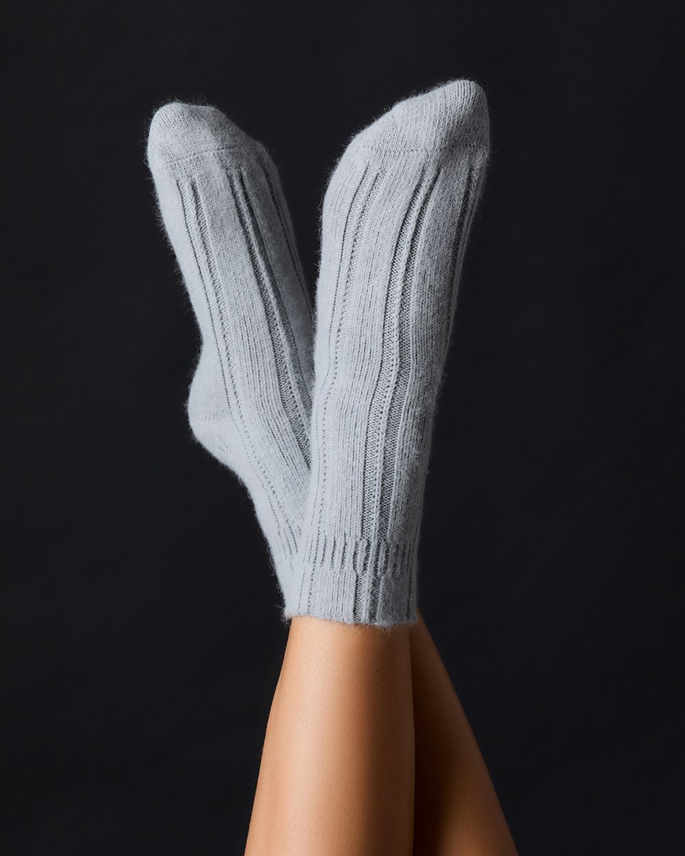 Falke Cozy Bedsock in gray