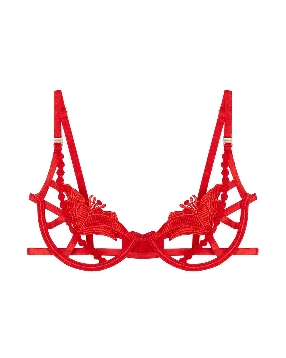 Bluebella Amina Bra in red