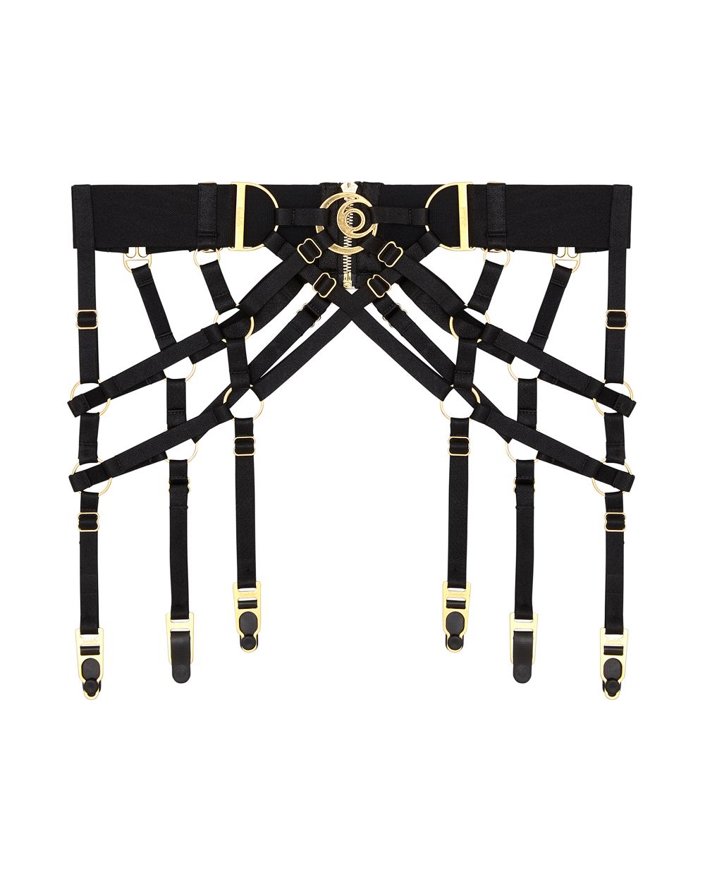Bordelle Selene Suspender in black