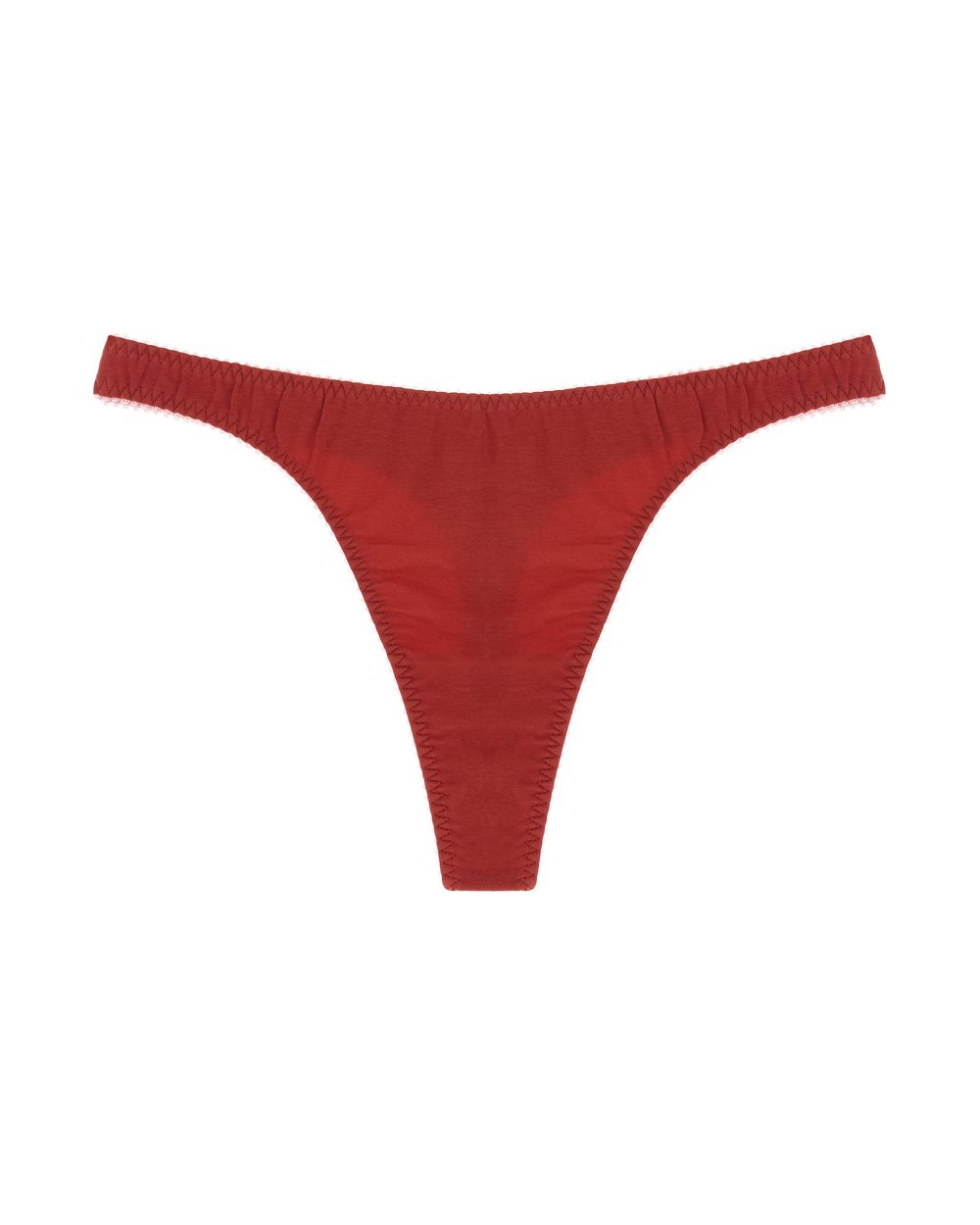 Dora Larsen Rosalie Thong in red