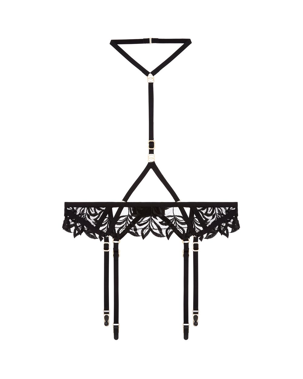Bluebella Isadora Suspender Harness in black
