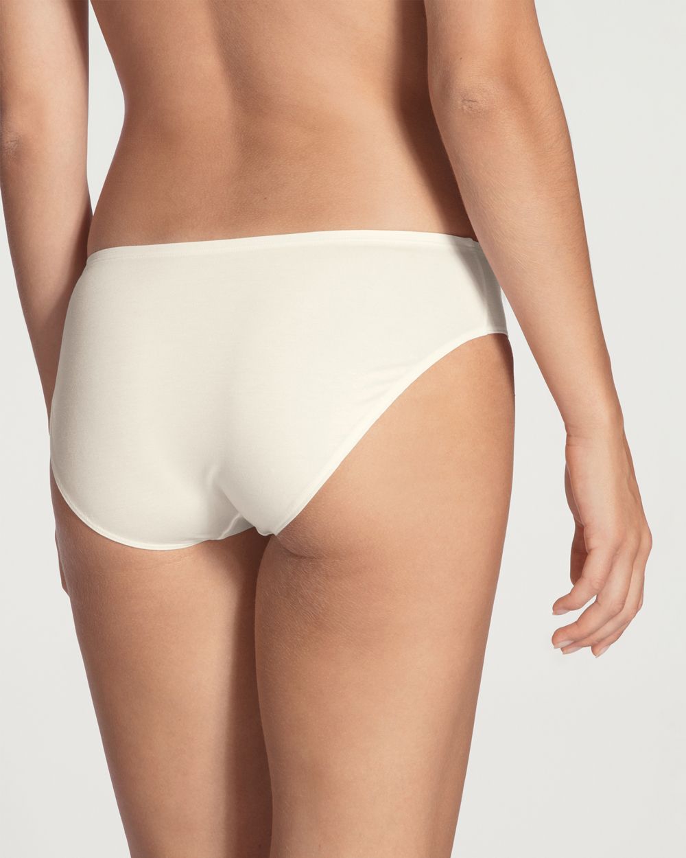 Calida 100 Percent Nature Brief in white