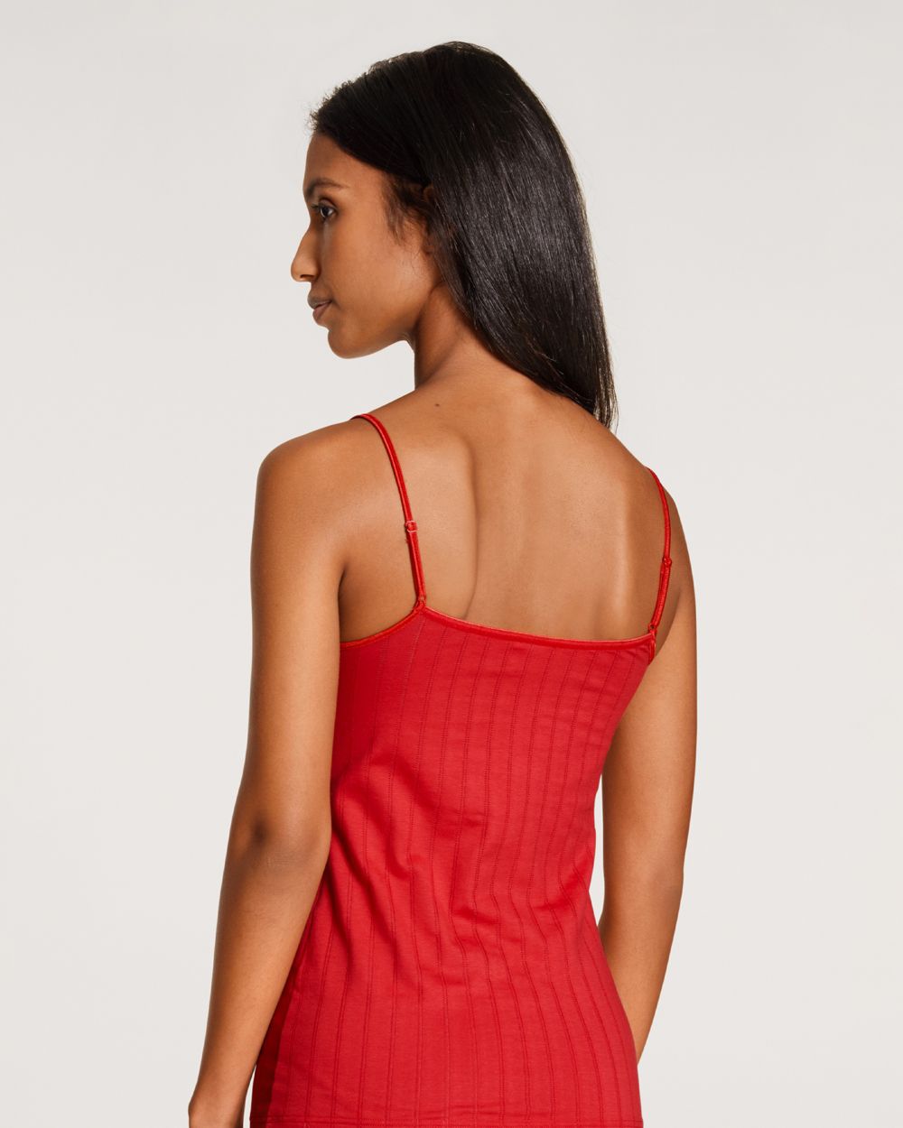 Calida Etude Tujours Spaghetti Cami in red