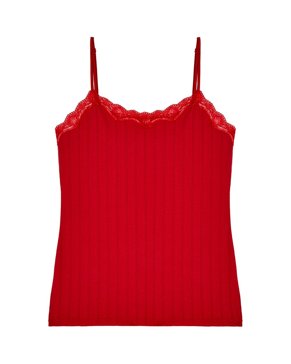 Calida Etude Tujours Spaghetti Cami in red