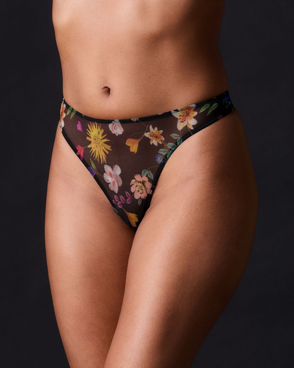 Only Hearts Sylvie Basic Thong in black