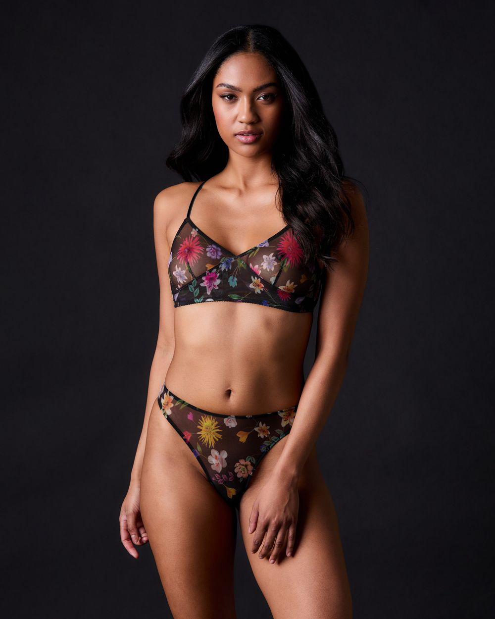 Only Hearts Sylvie Basic Thong in black