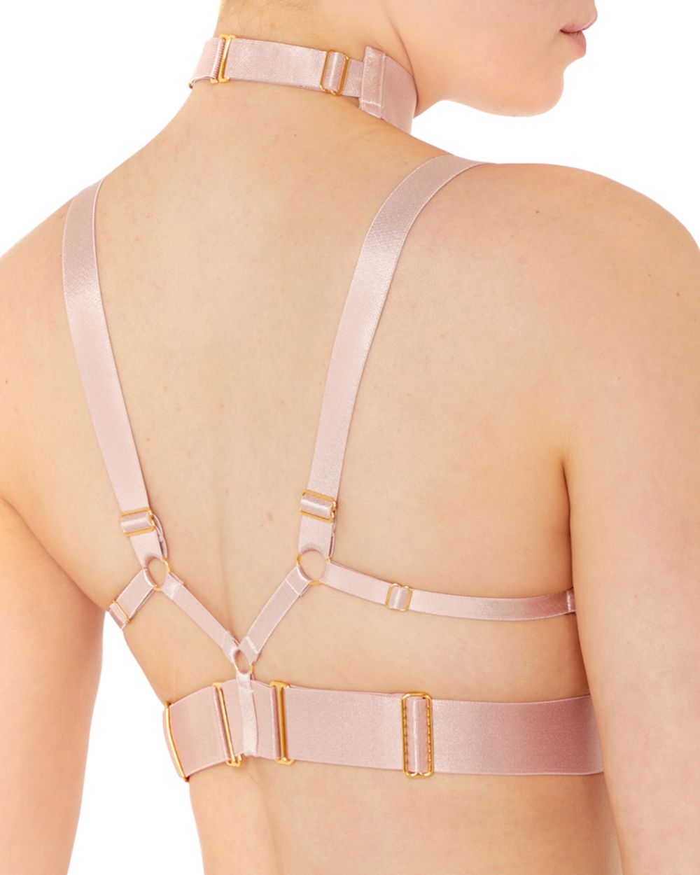 Bordelle Vita Triangle Bra in pink