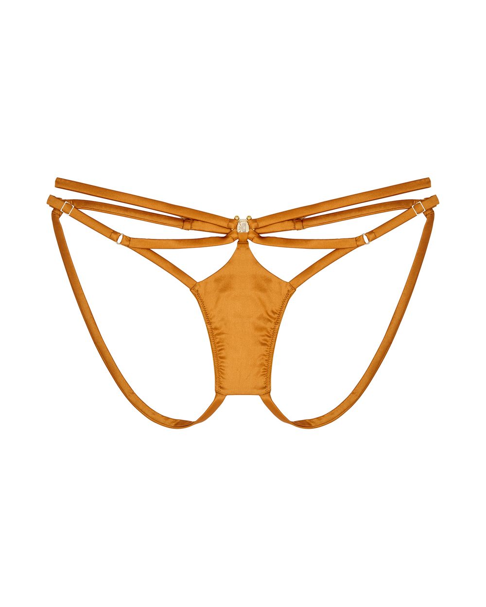 Studio Pia Clea Ouvert Harness Knicker in orange