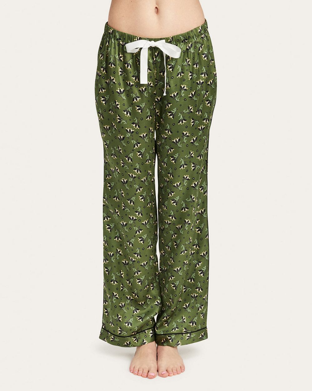 Morgan Lane Atlas Floral Parker Pant in green