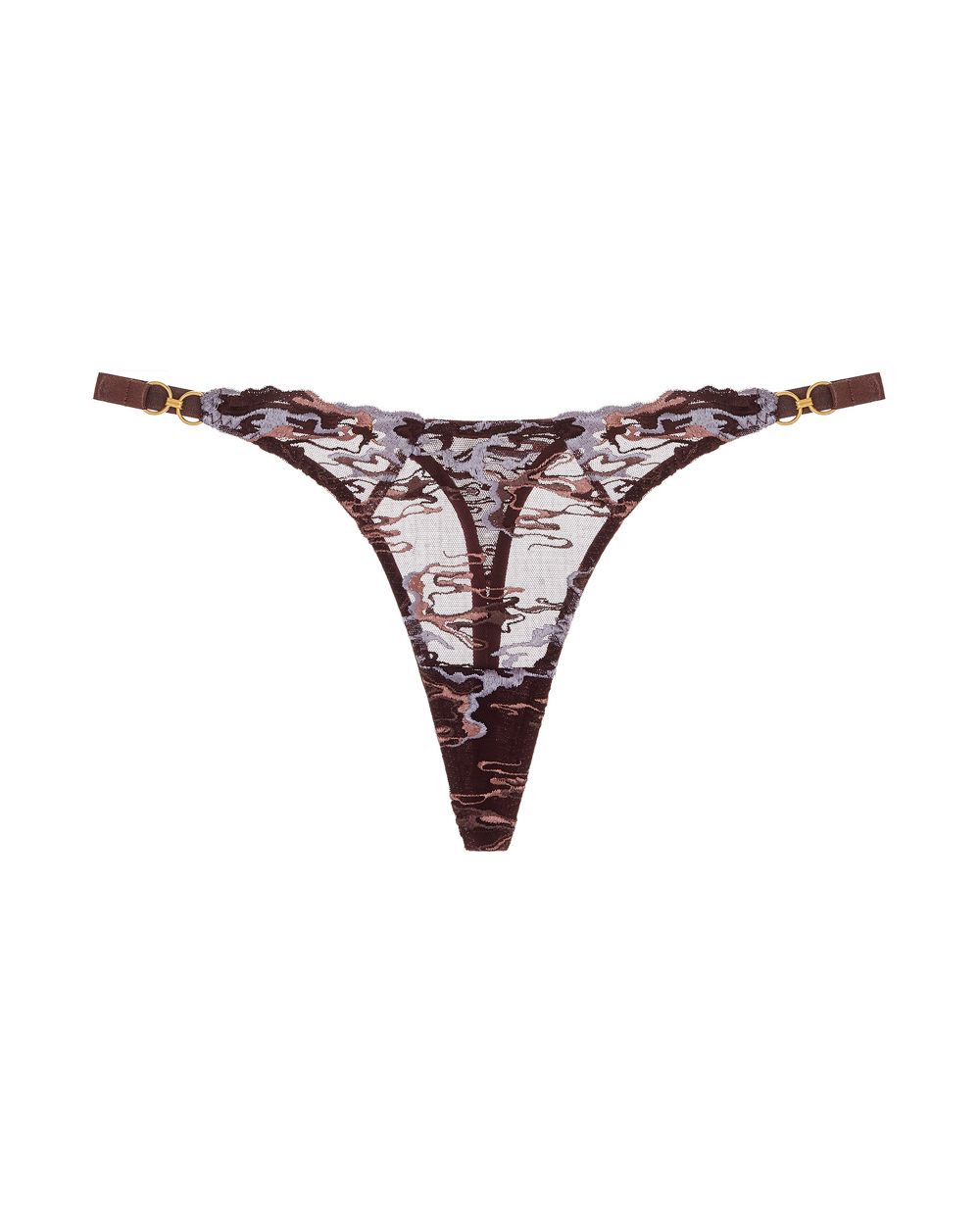 Bordelle Onda Thong in purple