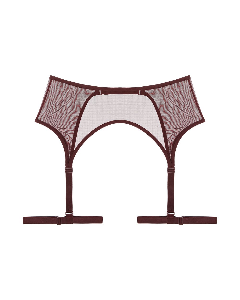 Opaak Tech Compose Katia Garter Belt in red