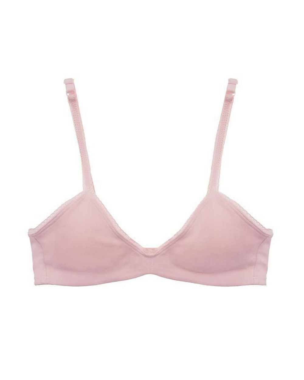 Eberjey Pima Goddess Soft Cup Plunge Bra in pink