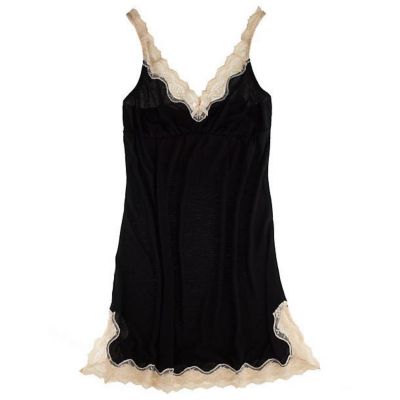 Eberjey Lady Godiva Chemise in black