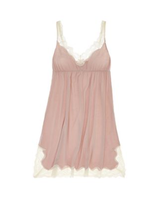 Eberjey Lady Godiva Chemise in pink