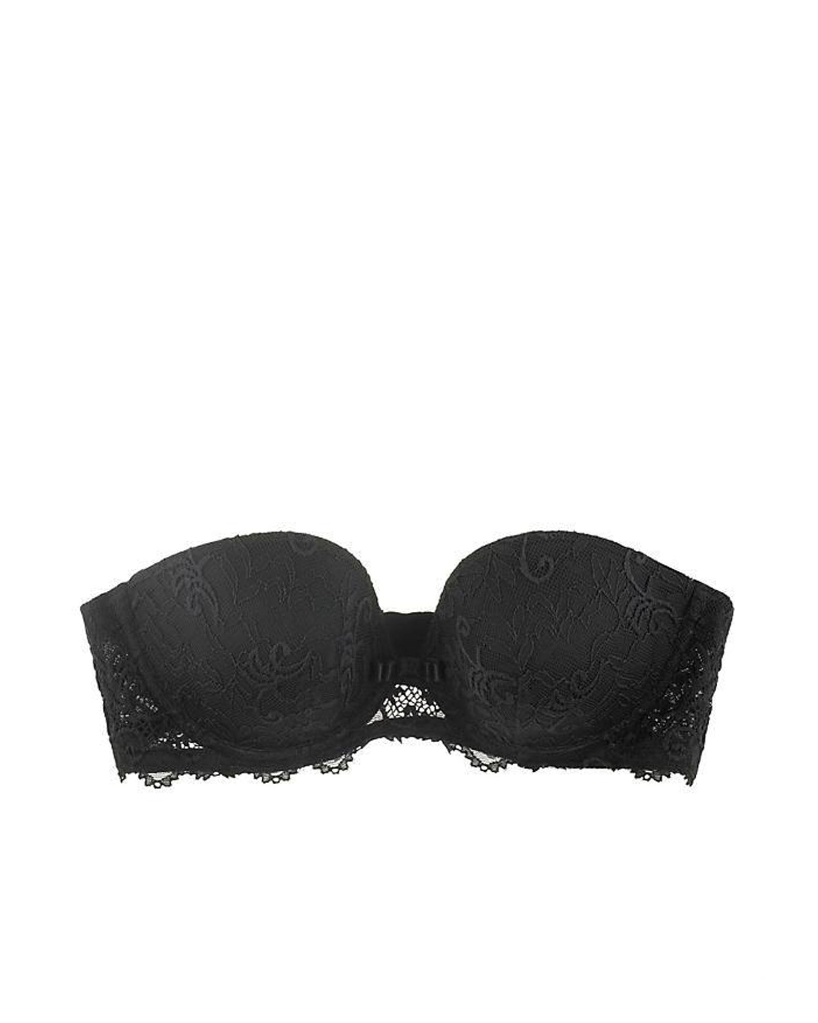 Simone Perele Celeste Strapless Plunge Bra in black