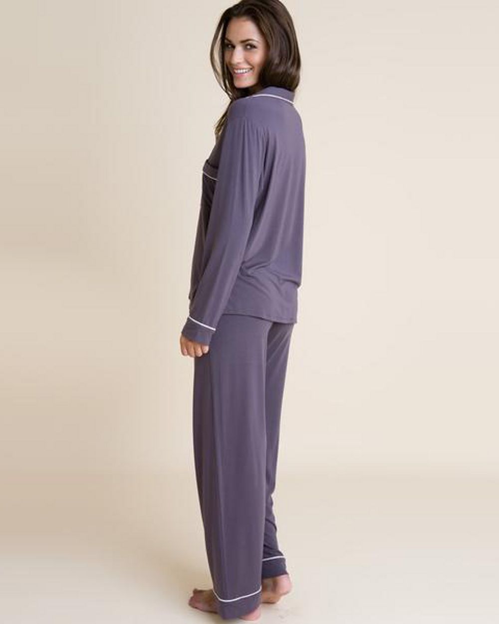 Eberjey Gisele Pj Set in gray