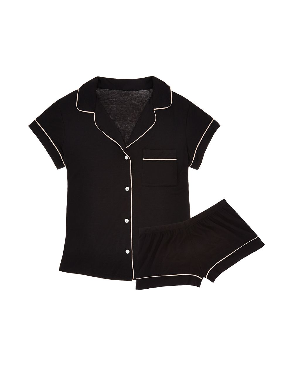Eberjey Gisele Short PJ Set in black