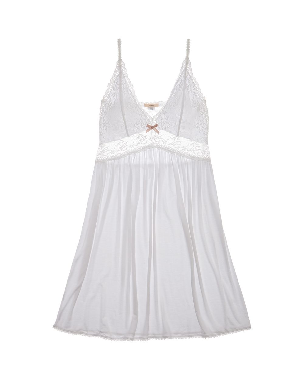 Eberjey Colette Chemise in white