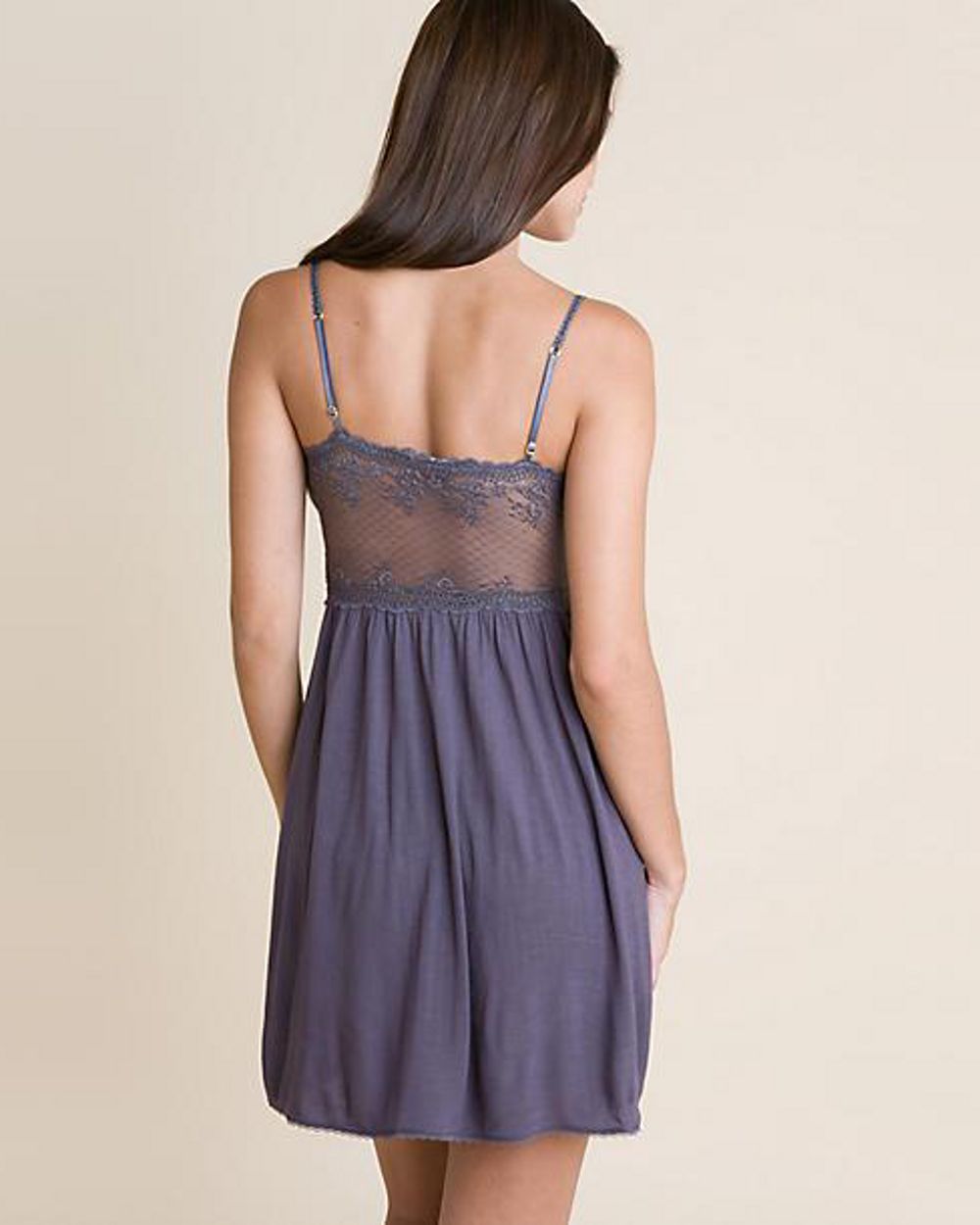 Eberjey Colette Chemise in gray