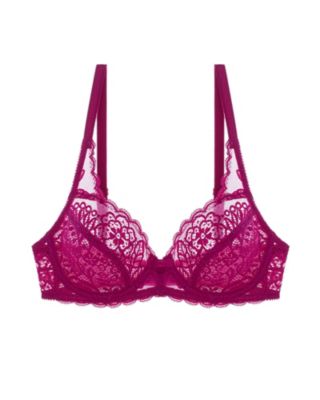 Triumph Amourette Spotlight Underwire Bra in red