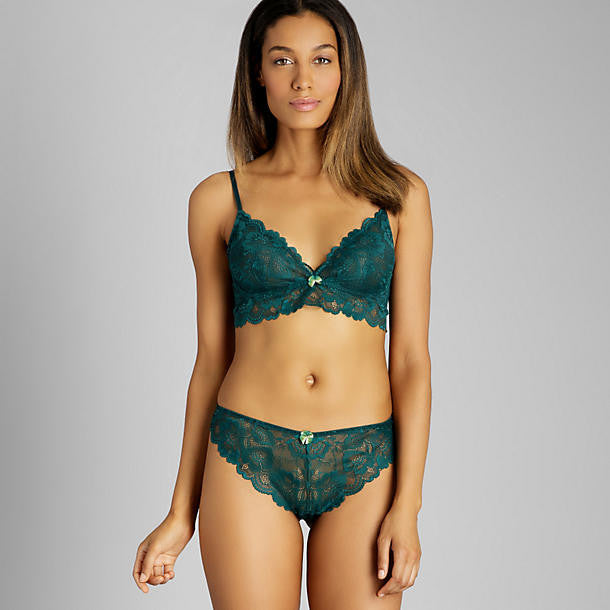 Blush Sweetest Sin Bralette in green