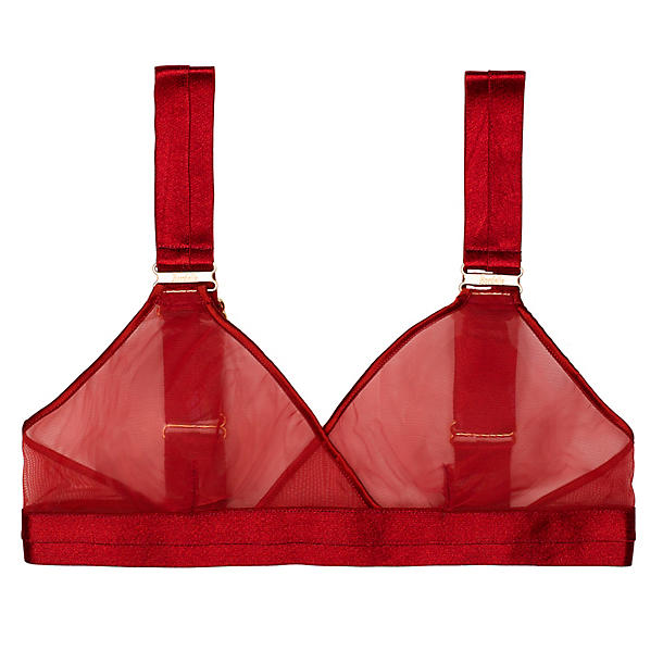 Bordelle Tomoe Soft Cup Bra in red