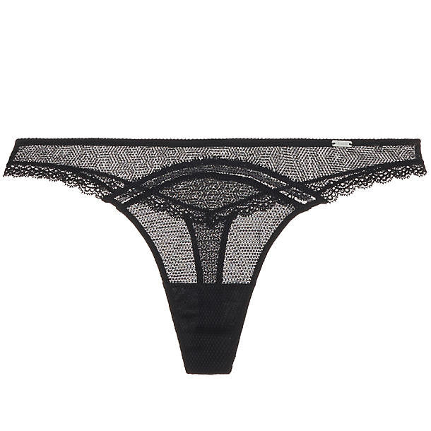 Chantelle Parisian Tanga Thong in black