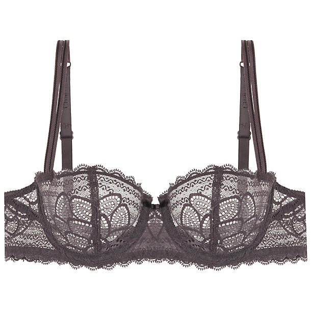 Chantelle Merci Demi Bra in brown